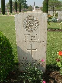 Heliopolis War Cemetery - With, Joseph Robert